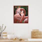 Flamingo Pose 20x24 Print - andere formaten ook (Keuken)
