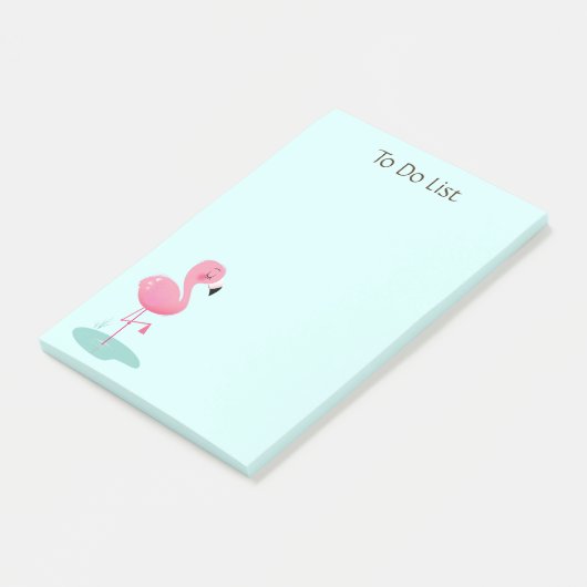 Flamingo Post-It Nota's Post-it® Notes (Schuin)