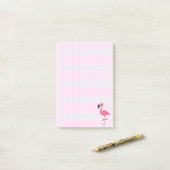 Flamingo Post-it® notes (Op bureau)