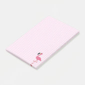 Flamingo Post-it® notes (Schuin)