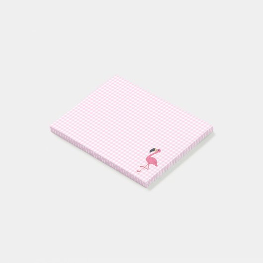 Flamingo Post-it® notes 4 x 3 (Schuin)