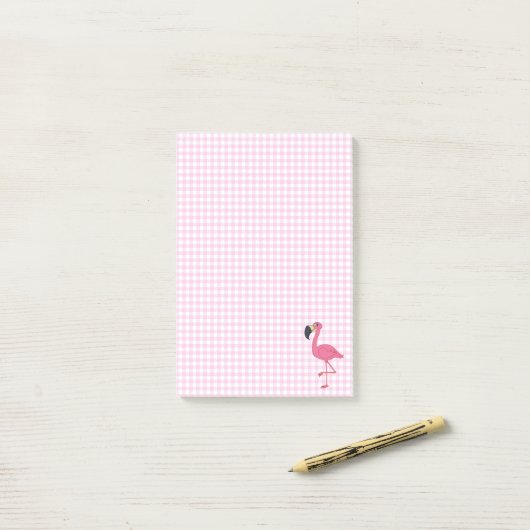 Flamingo Post-it® Notities Notes (Op bureau)