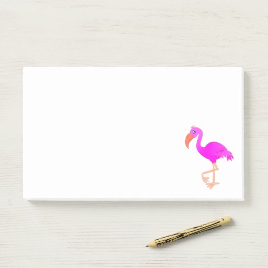 Flamingo Post-it® Notities Notes (Op bureau)