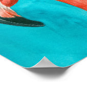 Flamingo Poster (Hoek)