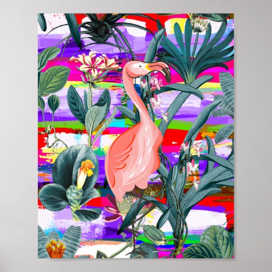 Flamingo Poster (Voorkant)