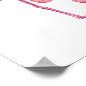 Flamingo Poster (Hoek)