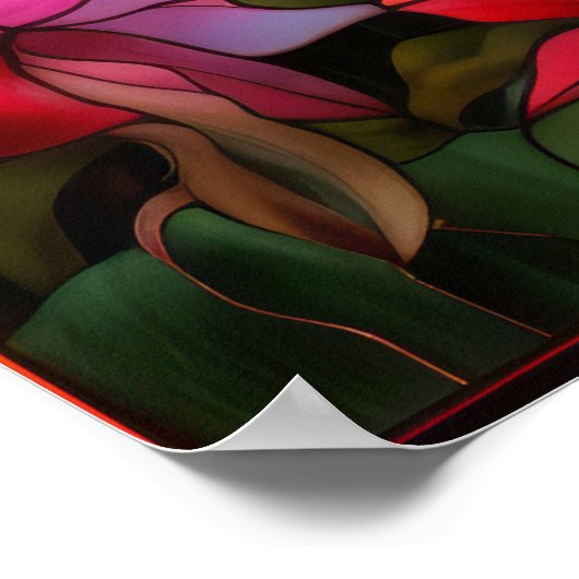 Flamingo Poster (Hoek)