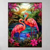 Flamingo Poster (Voorkant)