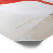 Flamingo -  Poster voor fijne kunst (Hoek)