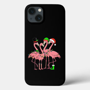 Flamingo Prettig Kerstmis Grappig Flamingo Liefheb Case-Mate iPhone Case