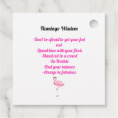 Flamingo Price Label (Achterkant)