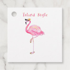 Flamingo Price Label