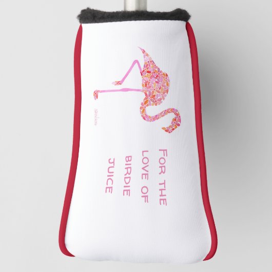 Flamingo Putter Hoesje Golfheadcover (Draai 90)
