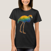 Flamingo Rainbow T-shirt (Voorkant)