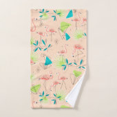 Flamingo-rama-handdoekset Bad Handdoek (Handdoek)