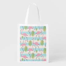 Flamingo Rebruikbare Grocery Bag