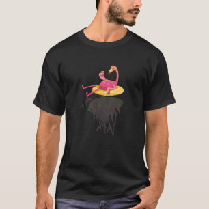 Flamingo Reflection Cute Flamingo for Women Mannen T-shirt