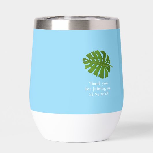 Flamingo Retirement Blue (Achterkant)