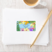 Flamingo Retouradres Etiket (Insitu)