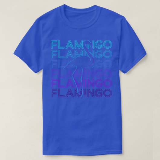 Flamingo Retro Gift T-shirt (Design voorkant)