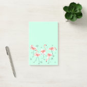 Flamingo Retro Green post-it noot verticaal Post-it® Notes (Kantoor)