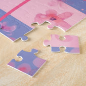 Flamingo Reverie Legpuzzel (Zijkant)