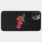 Flamingo Riding Red Truck Xmas kerstkerstmis Case-Mate iPhone Case (Achterkant (horizontaal))