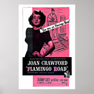 Flamingo Road 1949 Film POSTER AFDRUK 40s Vintage