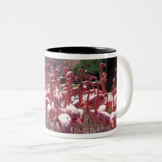 Flamingo Road Tweekleurige Koffiemok (Voorkant rechts)