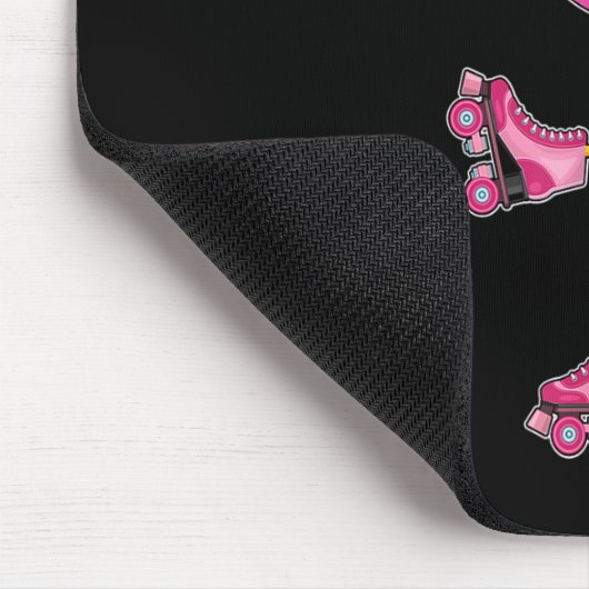 Flamingo Roller Schaatsen - Funny Flamingo Lover R Muismat (Hoek)