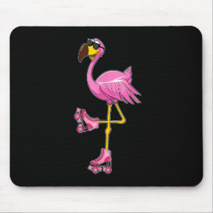Flamingo Roller Schaatsen - Funny Flamingo Lover R Muismat