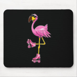 Flamingo Roller Schaatsen - Funny Flamingo Lover R Muismat