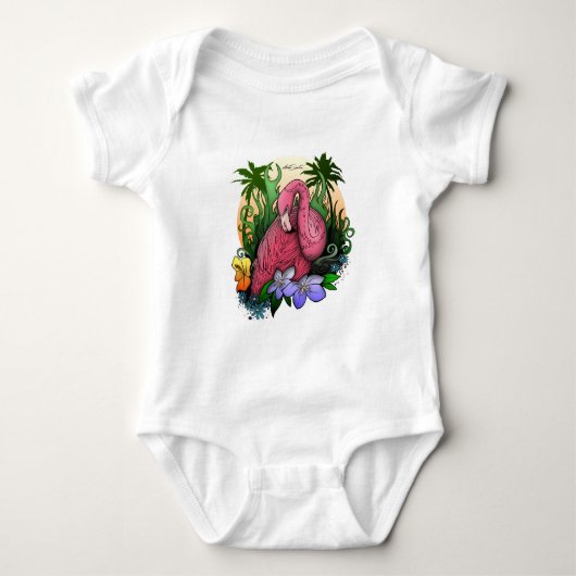 Flamingo Romper (Voorkant)