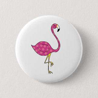 flamingo ronde button 5,7 cm
