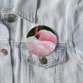 Flamingo Ronde Button 7,6 Cm (In situ)