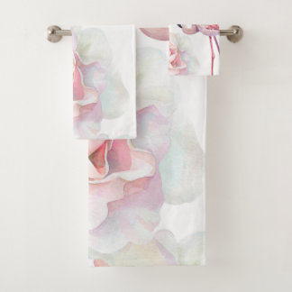Flamingo Roos Collectie Bath Towel Set Bad Handdoek