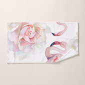 Flamingo Roos Collectie Bath Towel Set Bad Handdoek (Handdoek)