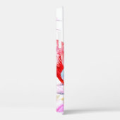 Flamingo Roos: Waterverf vogelbloem Case-Mate iPhone Case (Achterkant / Rechts)