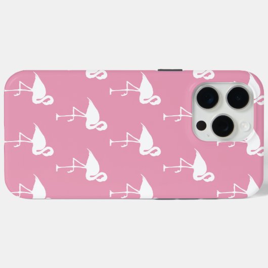 Flamingo Roze Case-Mate iPhone Case (Achterkant (horizontaal))