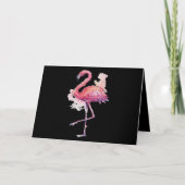 Flamingo Roze Dierenvriend Flamingo Kunst Kaart (Voorkant)