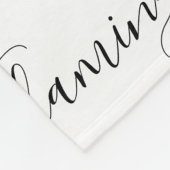 Flamingo | roze flamingo, roze tropische vogel fleece deken (Hoek)