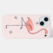 Flamingo Roze iPhone hoesje (Achterkant (horizontaal))