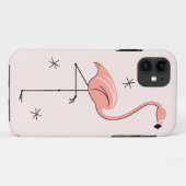 Flamingo Roze iPhone hoesje (Achterkant (horizontaal))