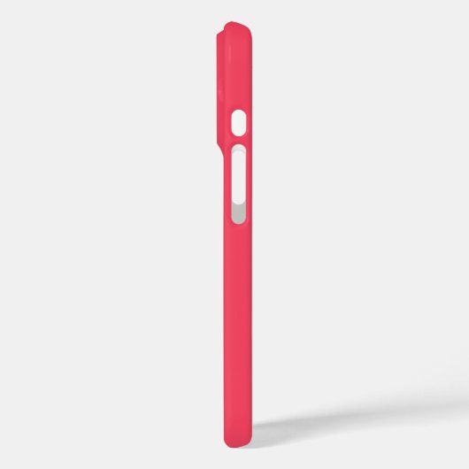 Flamingo roze kleurnaam Case-Mate iPhone case (Achterkant / Links)