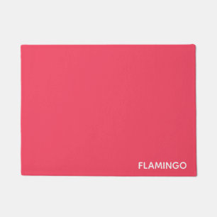 Flamingo roze kleurnaam deurmat