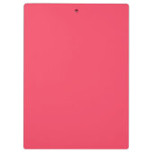 Flamingo roze kleurnaam klembord (Achterkant)