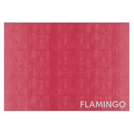 Flamingo roze kleurnaam snijplank