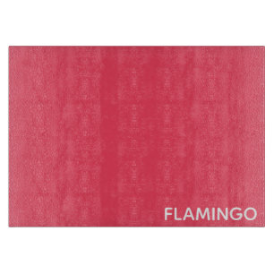 Flamingo roze kleurnaam snijplank