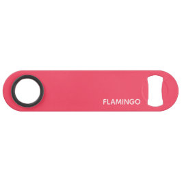 Flamingo roze kleurnaam speed flessenopener
