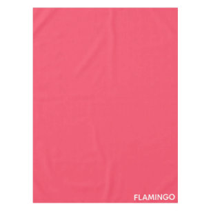 Flamingo roze kleurnaam tafelkleed